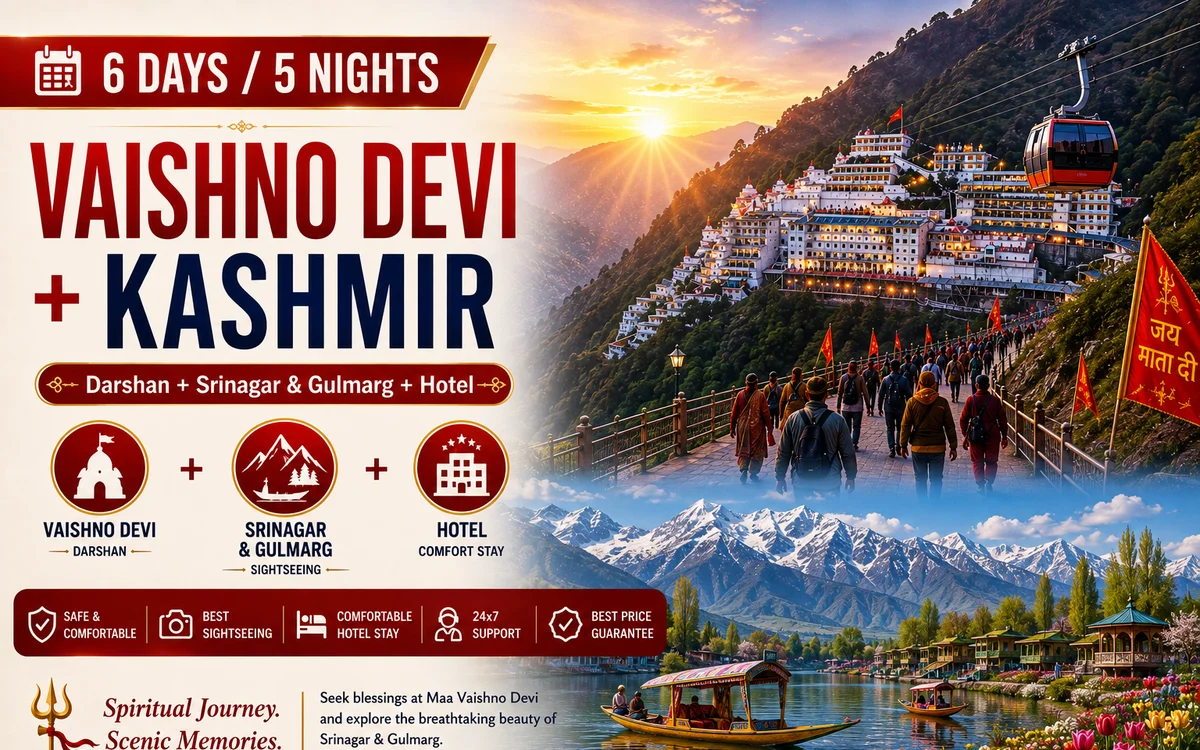 Vaishno Devi + Kashmir package